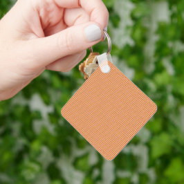 Moderne geometrische zakelijke patroon sleutelhanger
