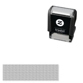 Moderne geometrische zakelijke patroon zelfinktende stempel