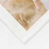 Moderne Gepersonaliseerde 16 Fotocollage Aangepast Fleece Deken (Hoek)