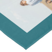 Moderne gepersonaliseerde 19 foto collage tafelkleed (Gekanteld)