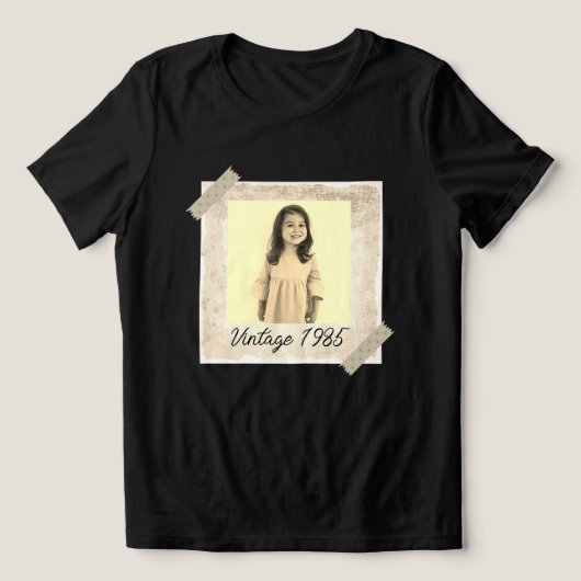 Moderne gepersonaliseerde 40e verjaardag cadeau 30 Tri-Blend shirt (Design voorkant)