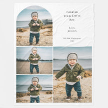 Moderne gepersonaliseerde 4 foto collage Moeder aa