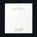 Moderne, gepersonaliseerde artikelen met groen lef notitieblok<br><div class="desc">Meer  notebooks in de Little Bayleigh Store!</div>