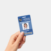 Moderne gepersonaliseerde arts-assistent ID-kaart Badge (Handheld)