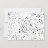 Moderne gepersonaliseerde banketbakkerij notitiekaartje (Achterkant)