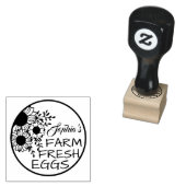 Moderne Gepersonaliseerde Boerderij Eigenaar Naam  Rubberstempel (Gestempeld)