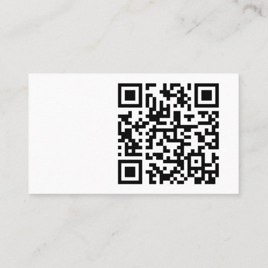 Moderne gepersonaliseerde boho kaart visitekaartje (Achterkant)