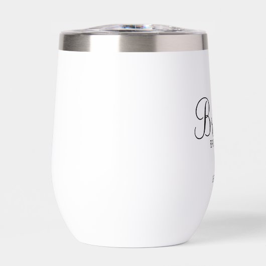 Moderne gepersonaliseerde bruidsmeisjes naam (Voorkant)