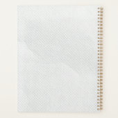 Moderne gepersonaliseerde citaten zonnebril planner (Achterkant)