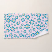 Moderne gepersonaliseerde Daisy Flower Initiaal ha Bad Handdoek (Handdoek)