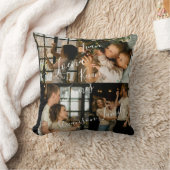 Moderne gepersonaliseerde familie  kussen (Deken)