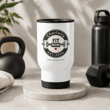 Moderne gepersonaliseerde Fit Moeder Tumbler Cadea