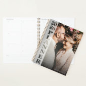 Moderne gepersonaliseerde foto 2026 | witte overla planner (Display)