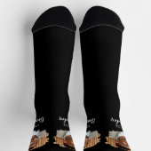 Moderne gepersonaliseerde foto oom sokken (Top)