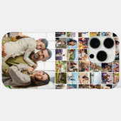 Moderne gepersonaliseerde fotocollage Case-Mate iPhone case (Achterkant (horizontaal))