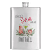 Moderne gepersonaliseerde geesten helder maken flacon (Voorkant)