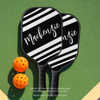 Moderne, gepersonaliseerde gestripte aangepaste kl pickleball paddle