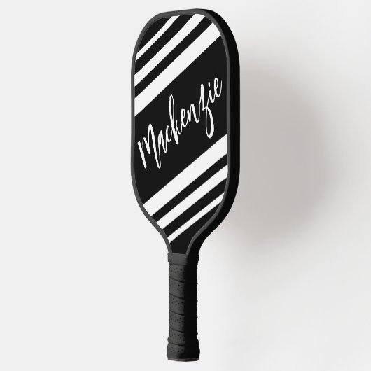 Moderne, gepersonaliseerde gestripte aangepaste kl pickleball paddle (Links)