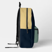 Moderne gepersonaliseerde golfspeler naam beste va bedrukte rugzak (Links)