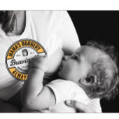 Moderne gepersonaliseerde grappige borstvoeding br trui