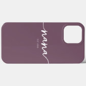 Moderne gepersonaliseerde grootmoeder Moederdag Gi Case-Mate iPhone Case (Achterkant (horizontaal))