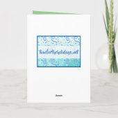 Moderne gepersonaliseerde Happy Birthday Nephew Kaart (Achterkant)