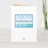 Moderne gepersonaliseerde Happy Birthday Nephew Kaart (Achterkant)