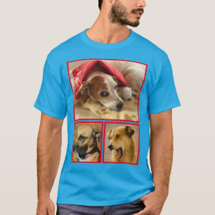 Moderne Gepersonaliseerde Hond Liefhebber Huisdier T-shirt