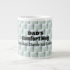 Moderne gepersonaliseerde humor papa's comfort mok
