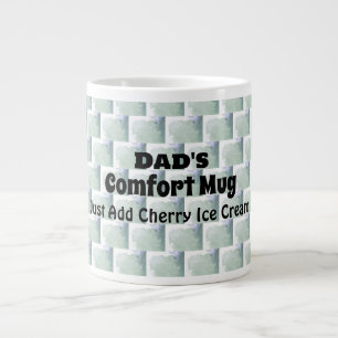 Moderne gepersonaliseerde humor papa's comfort mok