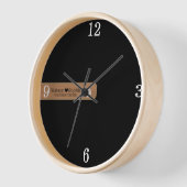 Moderne gepersonaliseerde huwelijks koppel naam zw (Hoek)