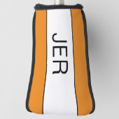 Moderne Gepersonaliseerde Initialen Monogram Sinaa Golfheadcover (Draai 90)