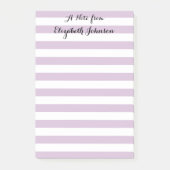 Moderne gepersonaliseerde kleuterschool leraren post-it® notes (Voorkant)