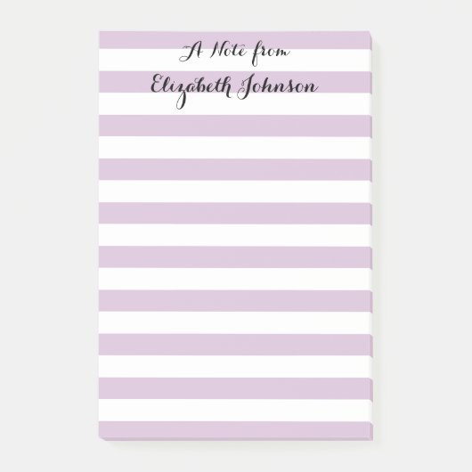 Moderne gepersonaliseerde kleuterschool leraren post-it® notes (Voorkant)