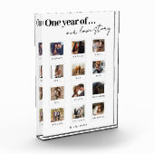 Moderne gepersonaliseerde koppels foto liefdesverh (Links)