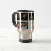 Moderne gepersonaliseerde liefde je opa cadeau 9 f reisbeker (Voorkant links)