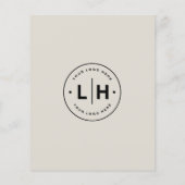 Moderne gepersonaliseerde Logo-fotobedrijf Flyer (Achterkant)