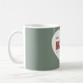 Moderne Gepersonaliseerde Mama Hart Mok (Links)