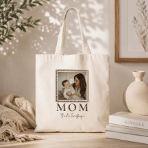 Moderne Gepersonaliseerde Moeder Foto Boodschappen