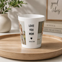 Moderne gepersonaliseerde Moederdag – Love You Mom