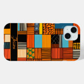 Moderne gepersonaliseerde naam Afrikaanse etnische Case-Mate iPhone Case (Achterkant (horizontaal))