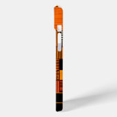 Moderne gepersonaliseerde naam Afrikaanse etnische Case-Mate iPhone Case (Achterkant / Links)