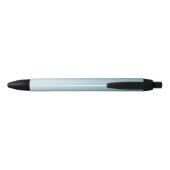 Moderne gepersonaliseerde naam Blue Gradient Zwarte Inkt Pen (Achterkant)