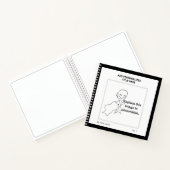 Moderne Gepersonaliseerde Naam Monogram Kinderen K Notitieboek (Binnen)