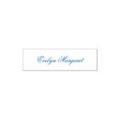 Moderne gepersonaliseerde naamafdruk  zelfinktende stempel (Design)