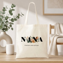 Moderne Gepersonaliseerde Nana Bloemengeschenk