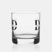 Moderne gepersonaliseerde papa-whiskyglas whisky glas (Links)