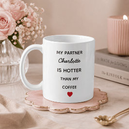 Moderne Gepersonaliseerde Partner Koffiemok