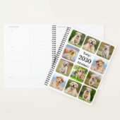 Moderne Gepersonaliseerde Pet Puppy Hond 11 Foto J Planner (Display)