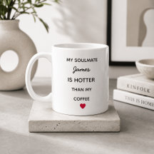 Moderne Gepersonaliseerde Soulmate Koffiemok